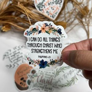 Pack of 10 Bible Verse Stickers